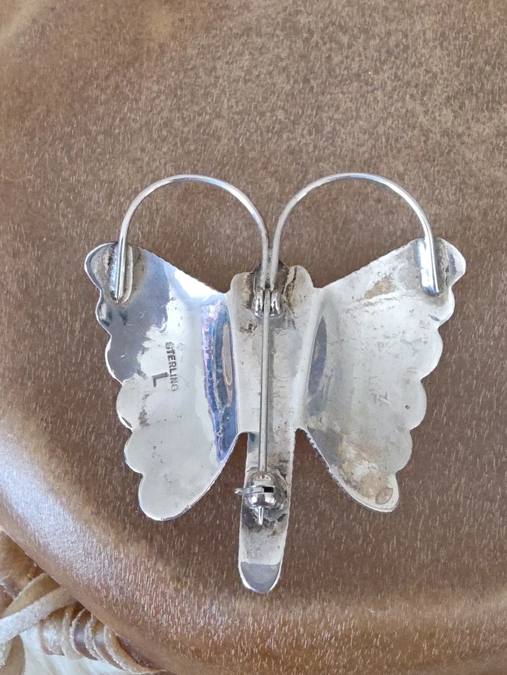 Adorable Native American Navajo Butterfly Moth Pin By Jeff Largo 🩵🦋🩶